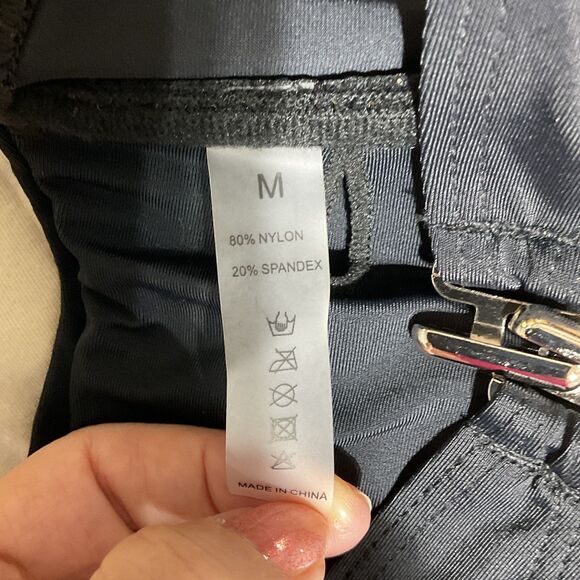 Black High Waist Bikini Set | Women's Minimalist Swimwear - Picture 4 of 5